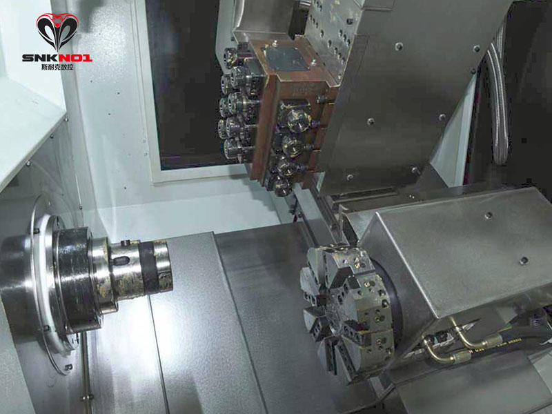 Y-AXIS POWER HEARD CUTTER TOWER CNC LATHE MACHINE SNK-46DTY