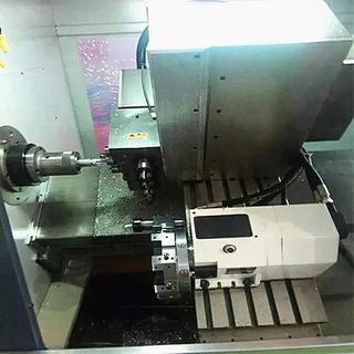 Y-[**]XIS POWER HE[**]RD CUTTER TOWER CNC L[**]THE M[**]CHINE SNK-46DTY